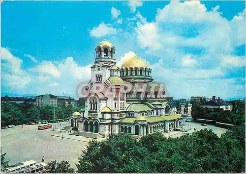 Cartes postales moderne Sofia Le dome monument Alexandre Nevski