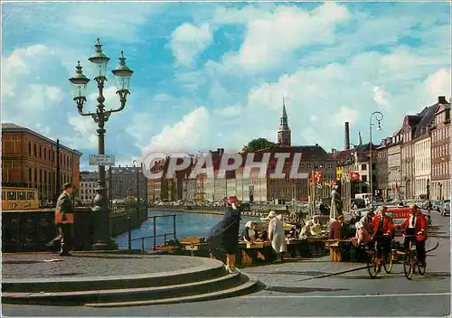 Cartes postales moderne Copehagen View of Gammel Strand