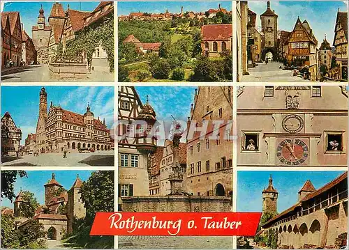 Cartes postales moderne Rothenburg o Tauber