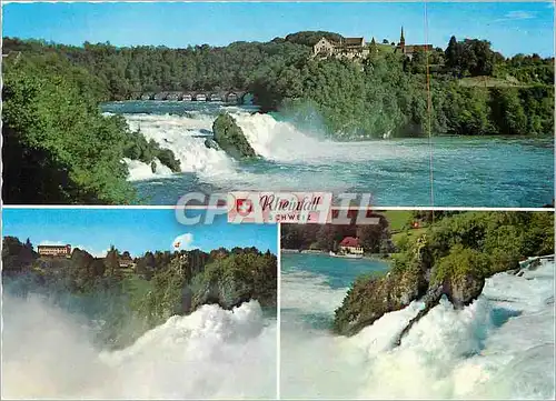 Cartes postales moderne Rheinfall (Suisse)