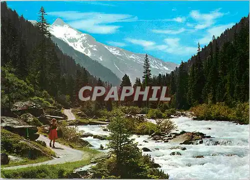 Cartes postales moderne Krimmler Achental gegen die Schlieferspitz
