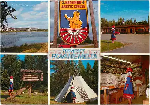 Cartes postales moderne Terveiset Rovaniermelta