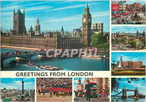 Cartes postales moderne Greetinggs from London
