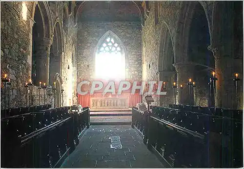 Cartes postales moderne Choir and altar of the Abbey Church Iona