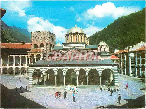Cartes postales moderne Monastere de Rila fonde en 946 par l'ermite Ivan Rilski l'eglise