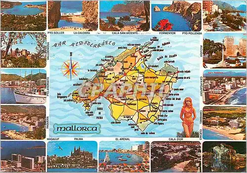 Cartes postales moderne Mallorca