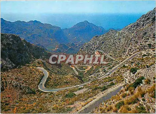 Cartes postales moderne Mallorca Carretera de sa Calobra