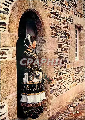 Cartes postales moderne Jeune folle en costume glazik