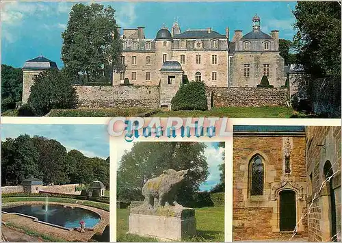 Cartes postales moderne Couleurs de Bretagne Chateau de Rosambo Monument Historique