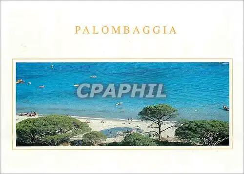 Moderne Karte Palombaggia L'Ile de Beaute