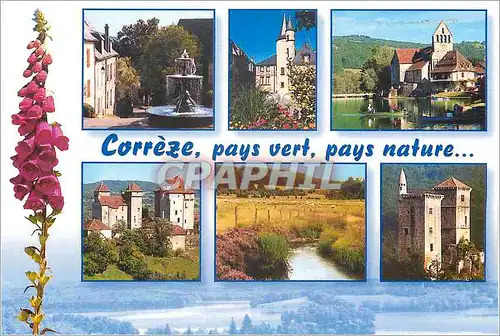 Cartes postales moderne Correze pays vert pays nature