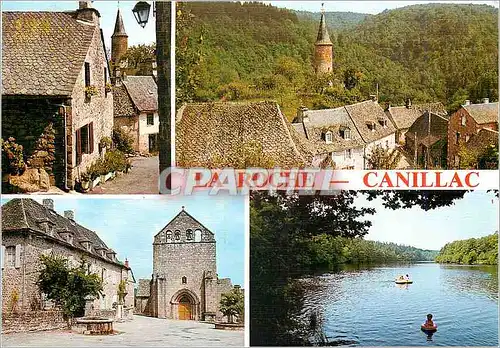 Cartes postales moderne La Correze pittoresque La Roche Canillac La tour de Canillac