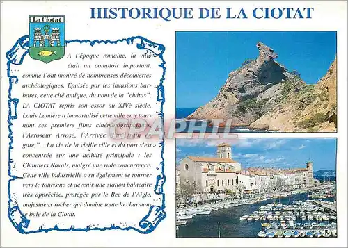 Cartes postales moderne Historique de la Ciotat