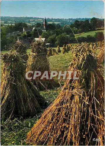 Moderne Karte La Normandie Pittoresque Apres la Moisson