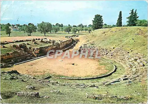Cartes postales moderne Eretria le theatre antique