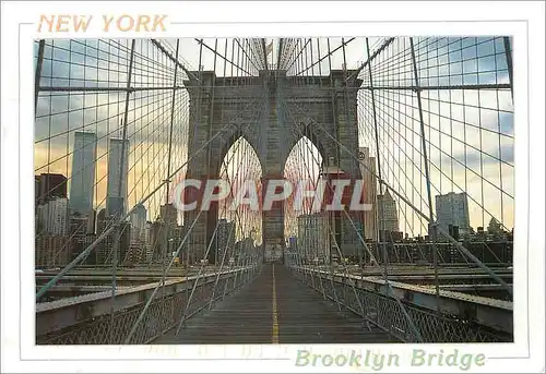 Moderne Karte New York Brooklyn Bridge