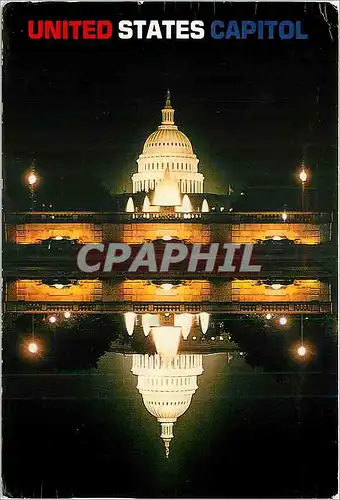 Moderne Karte United States Capitol Washington