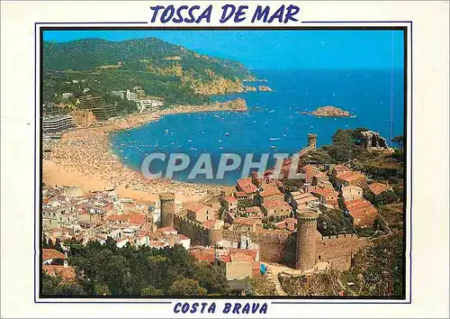 Cartes postales moderne Tossa De mar Costa Brava