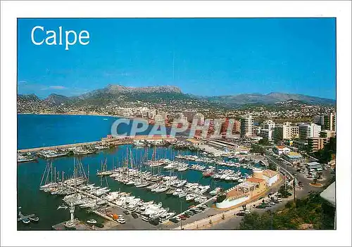 Cartes postales moderne Calpe (Alicante) Vista del Puerto y Playa