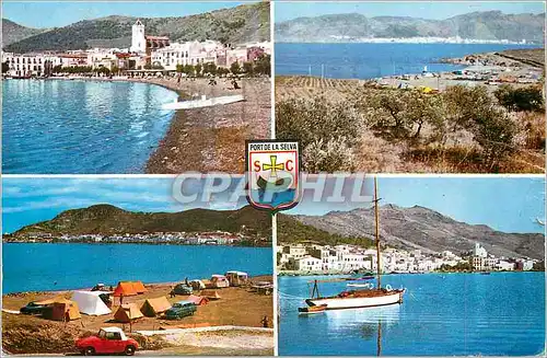 Cartes postales moderne Costa Brava Port de la Selva