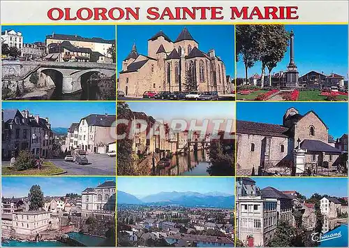 Moderne Karte Oloron Sainte Marie