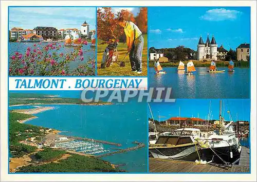 Cartes postales moderne Talmont Bourgenay (Vendee)