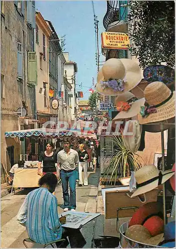 Cartes postales moderne Sainte Maxime Promenade dans les rues de St Max Charcuterie Boucheri