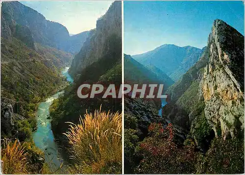Cartes postales moderne Les Gorges du Verdon (Var Alpes de Haute Provence) un des plus beaux sites du mondes