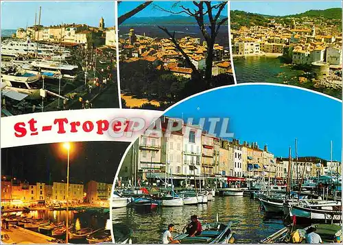 Cartes postales moderne La Cote d'Azur Inoubliable Saint Tropez