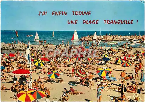 Cartes postales moderne Cote d'Azur Carrefour Mondial du Tourisme Jeux de Plage