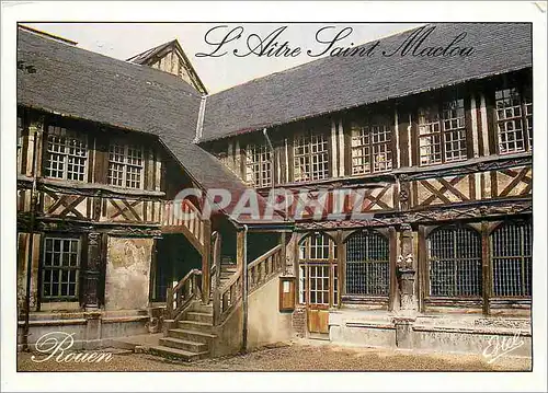 Cartes postales moderne En Normandie Rouen (Seine Maritime) L'aitre Saint Maclou XVIe XVIIe s