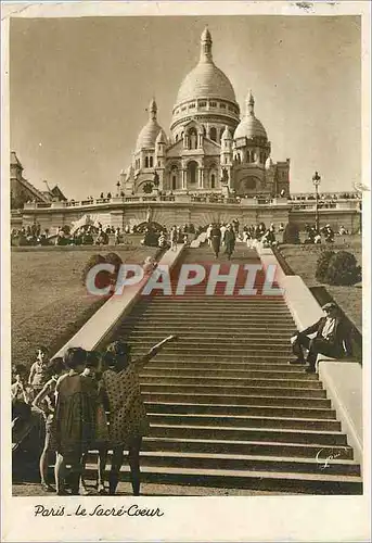 Cartes postales moderne Paris le Sacre Coeur