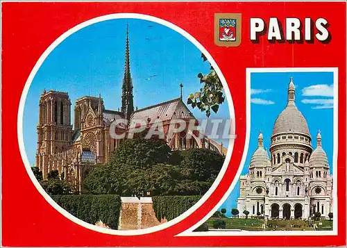 Cartes postales moderne Paris (France) N D Sacre Coeur