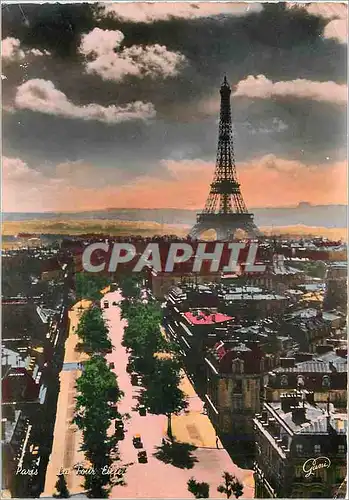 Cartes postales moderne Paris la Tour Eiffel