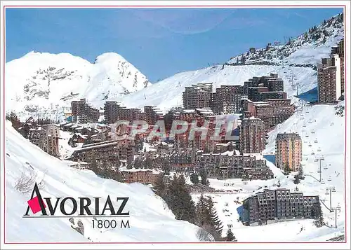 Moderne Karte Avoriaz 1800 m  (Hte Savoie) Station des Portes du SoleilD