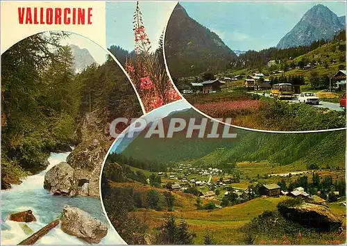 Moderne Karte Vallorcine (Hte sav) Alt 1260 m