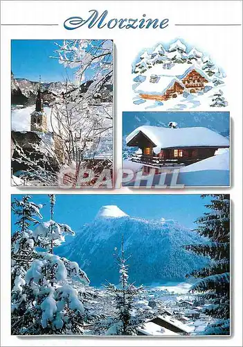 Cartes postales moderne Les Portes du Soleil Morzine Hte Sav (alt 960 2300 m)