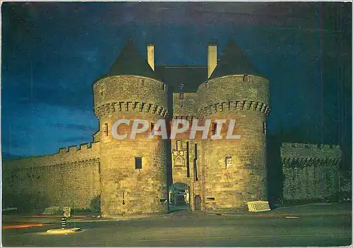 Cartes postales moderne La Cote d'Amour Guerande la nuit