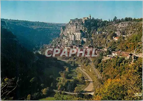 Moderne Karte RocAmadour (Lot) Lieu de pelerinage celebre des le Moyen Age