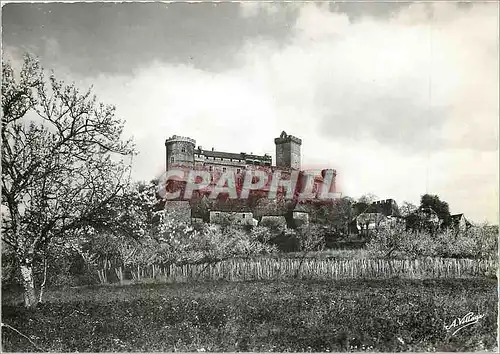 Cartes postales moderne Le Lot illustre Bretenoux Chateau de Castelnau Facade sud