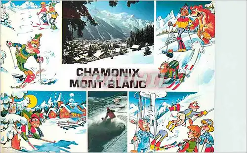 Cartes postales moderne Chamonix Mont Blanc Haute Savoie
