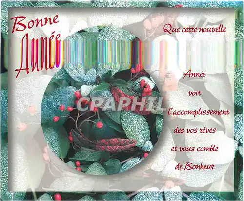 Cartes postales moderne Bonne annee