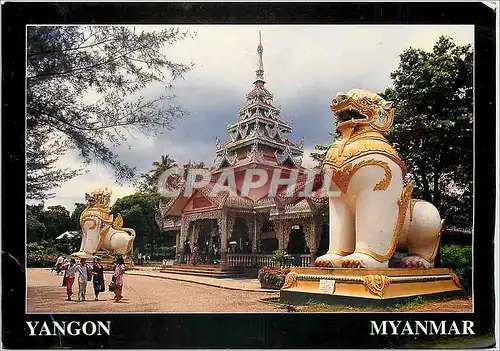 Cartes postales moderne Yangon Myanmar