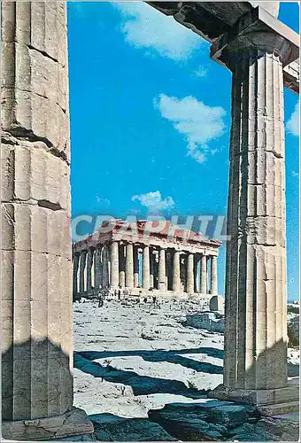 Moderne Karte Athenes le Parthenon