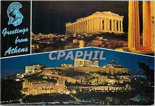 Cartes postales moderne Athenes vue de l'Acropole