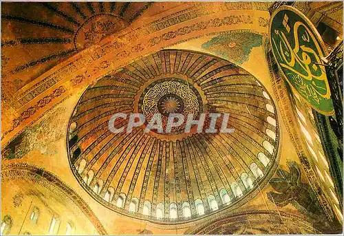Cartes postales moderne Istanbul ve Saheserleri La coupole de St Sophie