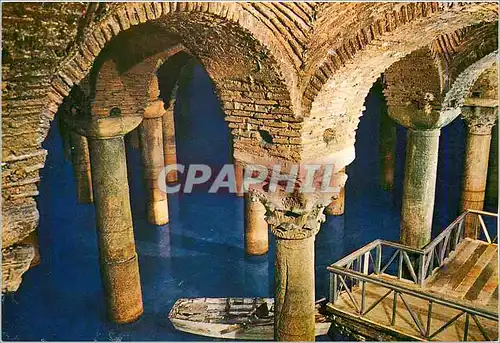 Cartes postales moderne Istanbul ve Saheserleri La citrne basilique Longueur 140 m Larg 70 m colonnes 336