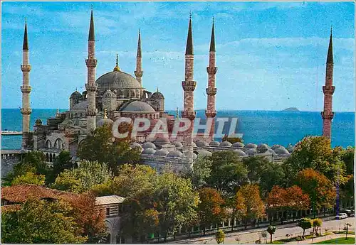 Cartes postales moderne Istanbul ve Saheserleri La Mosquee bleue