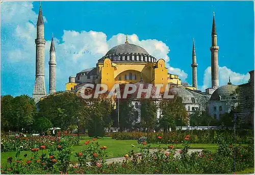 Moderne Karte Istanbul ve Saheserleri Muse de St Sophie