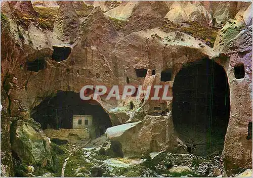 Cartes postales moderne zelve harabelerinden bir gorunus Le village troglodyte de Zelve Turkey